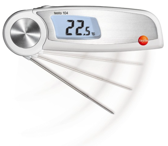 Складной водонепроницаемый термометр (104) Testo 0563 0104 в ШефСтор (chefstore.ru)